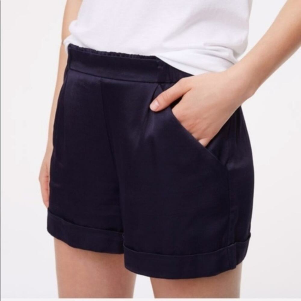 LOFT Comfy Satin Shorts